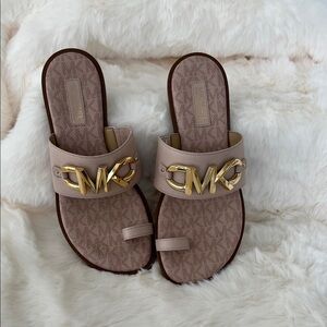 Michael Kors toe loop sandal